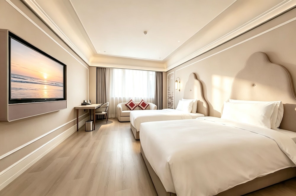 Habitación Superior con camas gemelas del hotel Mercure Xian Dayan Pagoda. Foto 8