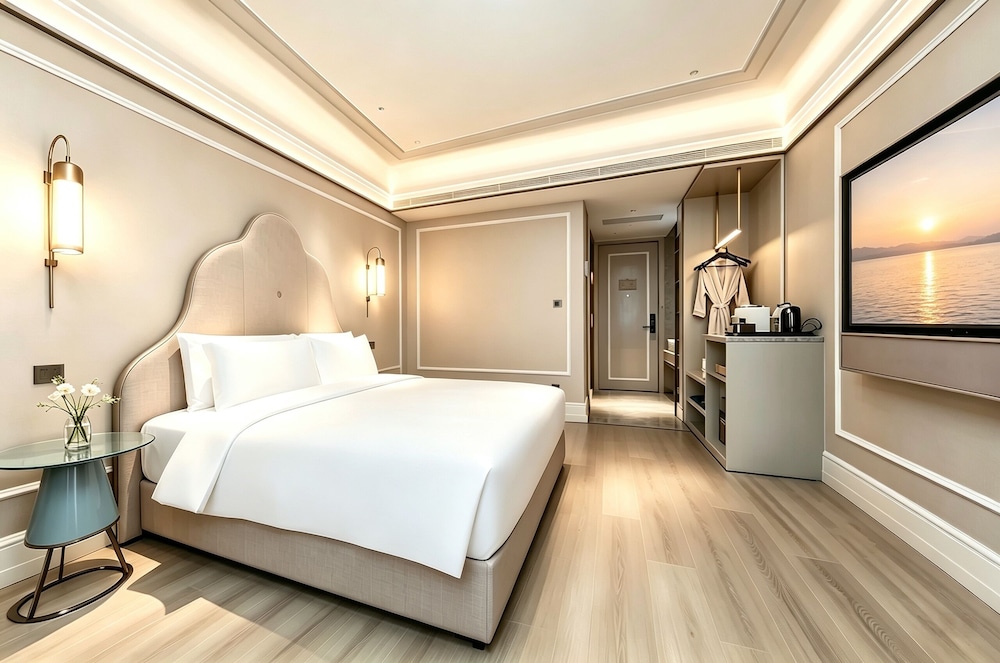 Habitación Privilege con 1 cama king size del hotel Mercure Xian Dayan Pagoda. Foto 6