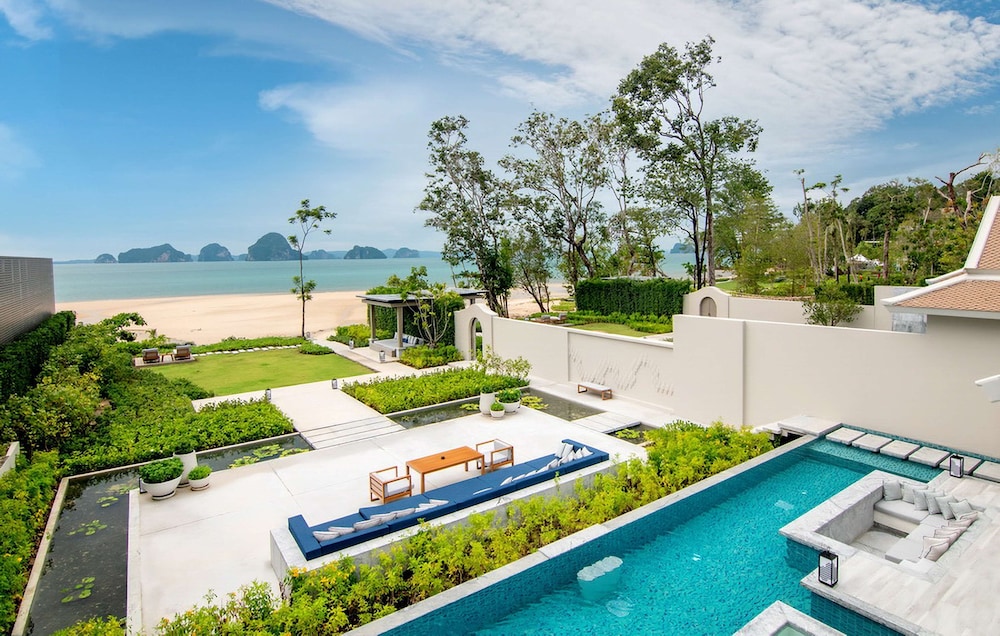 Presidential Beachfront Pool Villa del hotel Banyan Tree Krabi. Foto 6