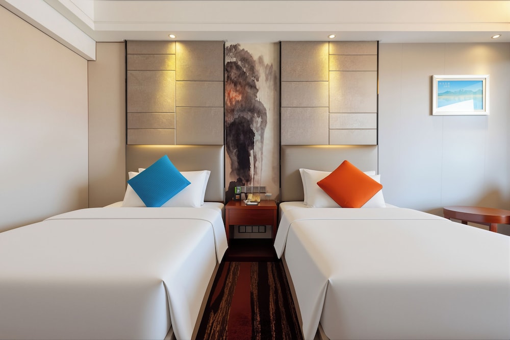 Habitación Premium Doble del hotel Zhangjiajie Huatian. Foto 2