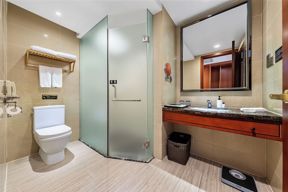 Habitación Premium Doble del hotel Zhangjiajie Huatian. Foto 8