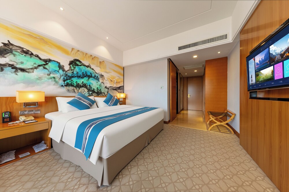 Habitación Individual Premium del hotel Zhangjiajie Huatian. Foto 2