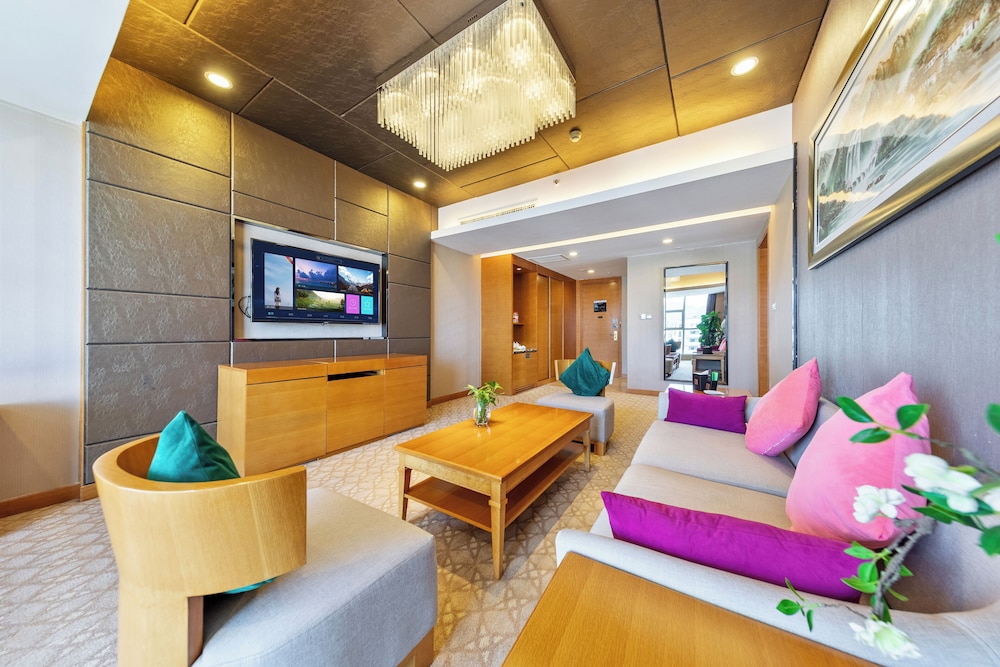 Suite de lujo del hotel Zhangjiajie Huatian