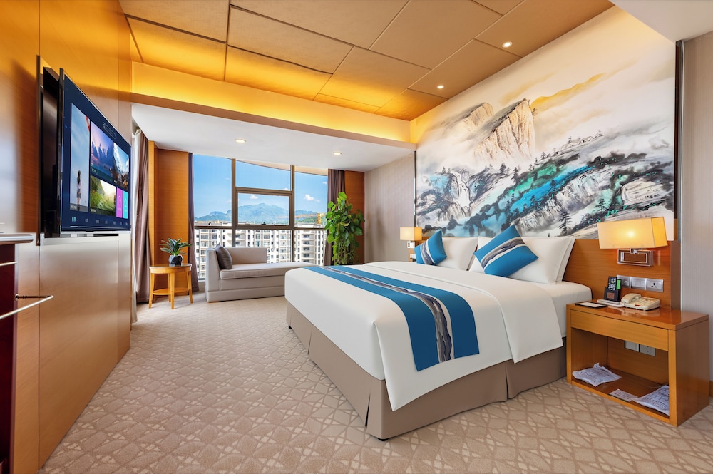 Suite de lujo del hotel Zhangjiajie Huatian. Foto 2