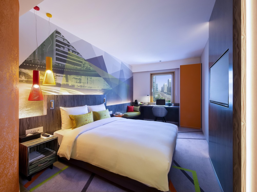 Habitación Superior con 1 cama doble del hotel Ibis Styles Ambassador Seoul Gangnam. Foto 3
