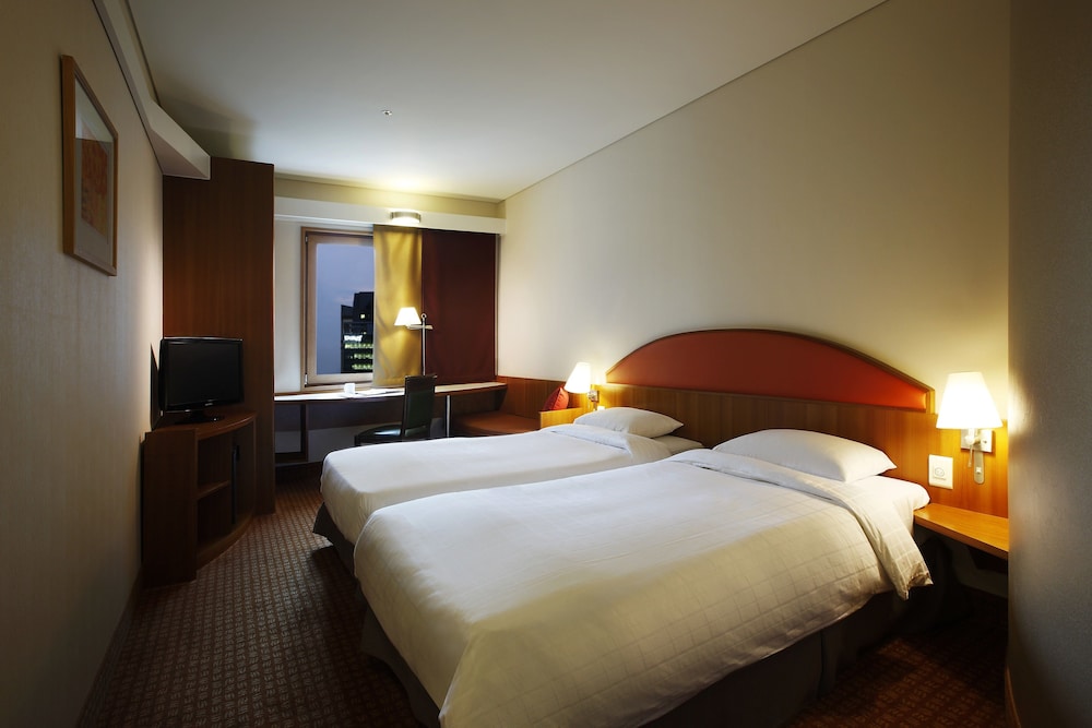 Estándar Camas Gemelas del hotel Ibis Styles Ambassador Seoul Gangnam. Foto 3