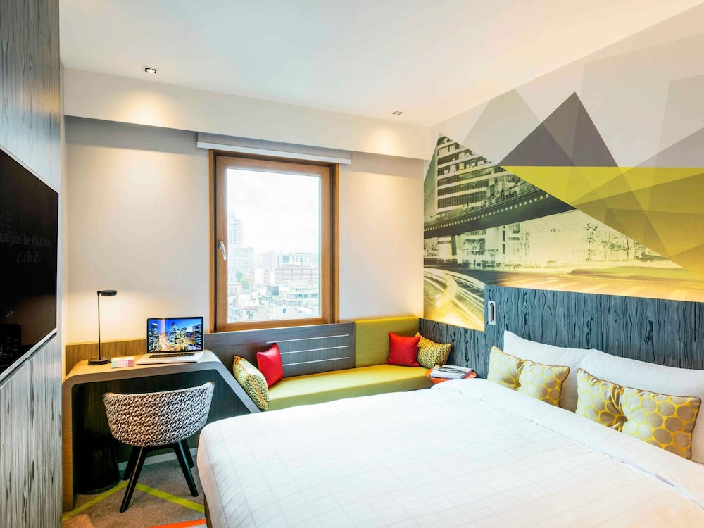 Habitación Deluxe con 1 cama doble del hotel Ibis Styles Ambassador Seoul Gangnam. Foto 3