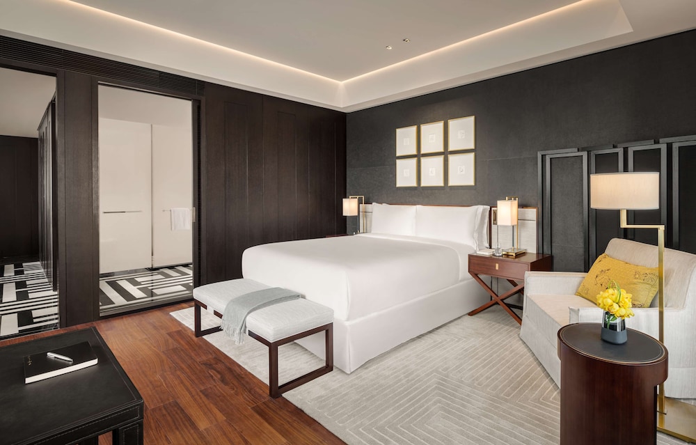Fairmont Gold, Habitación ejecutiva, 1 cama de matrimonio grande, no fumadores del hotel Fairmont Wuhan. Foto 2