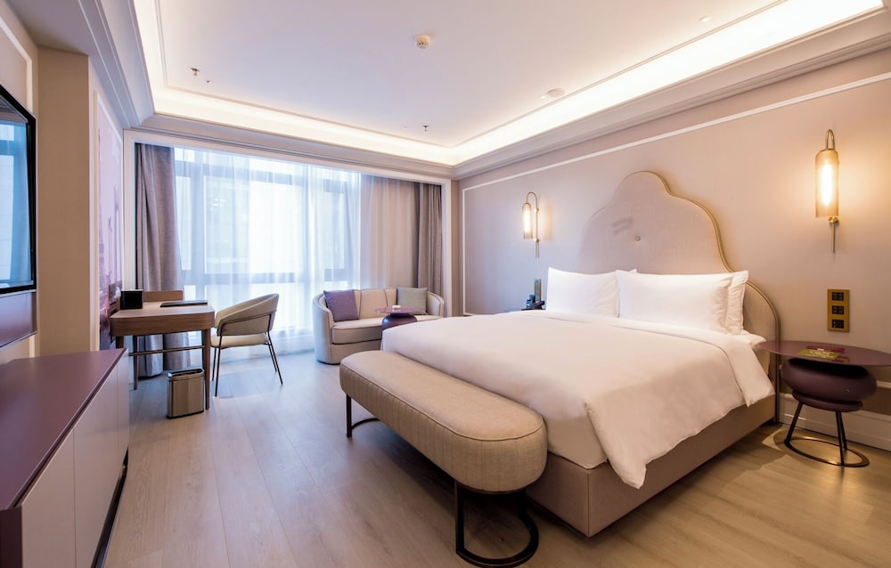 Habitación Deluxe, 1 cama de matrimonio grande del hotel Mercure Changchun Hengxing