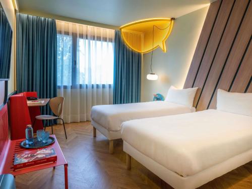 Habitación Doble Estándar - 2 camas del hotel Ibis Styles Madrid City las Ventas