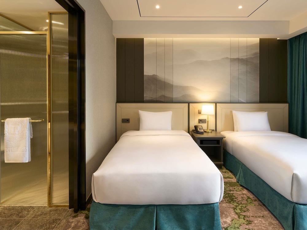 Residencia Deluxe - 1 dormitorio con 2 camas individuales extra anchas del hotel Grand Mercure Imperial Palace Seoul Gangnam