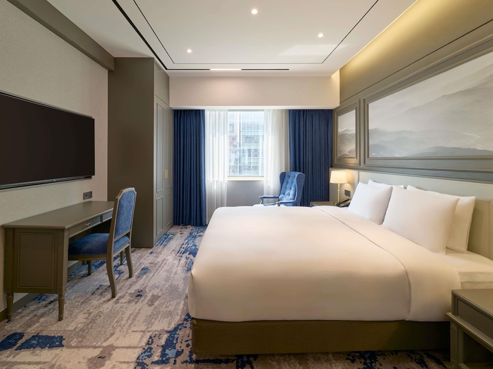 Residencia Premier - 2 dormitorios con 1 cama king size y 2 camas individuales extra anchas del hotel Grand Mercure Imperial Palace Seoul Gangnam. Foto 7