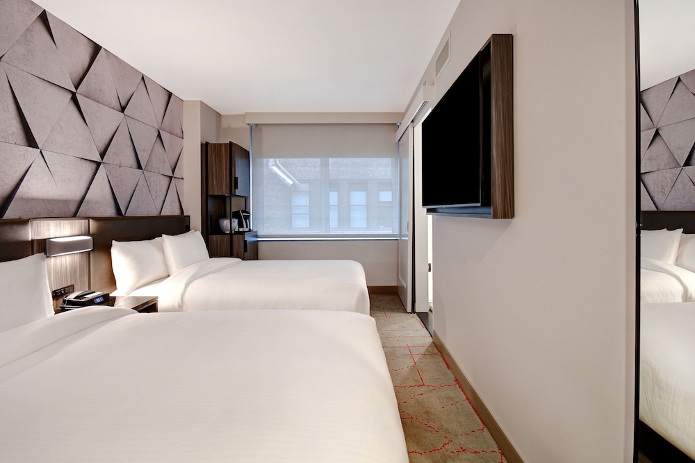 Estudio, 2 camas dobles (planta alta) del hotel SpringHill Suites by Marriott New York Midtown Manhattan/Park Avenue. Foto 2
