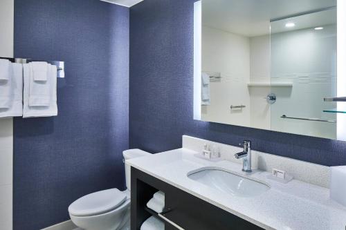 Estudio con 1 cama extragrande, sofá cama y bañera adaptada - Adaptado para personas con movilidad reducida del hotel Residence Inn by Marriott Albany Airport. Foto 5