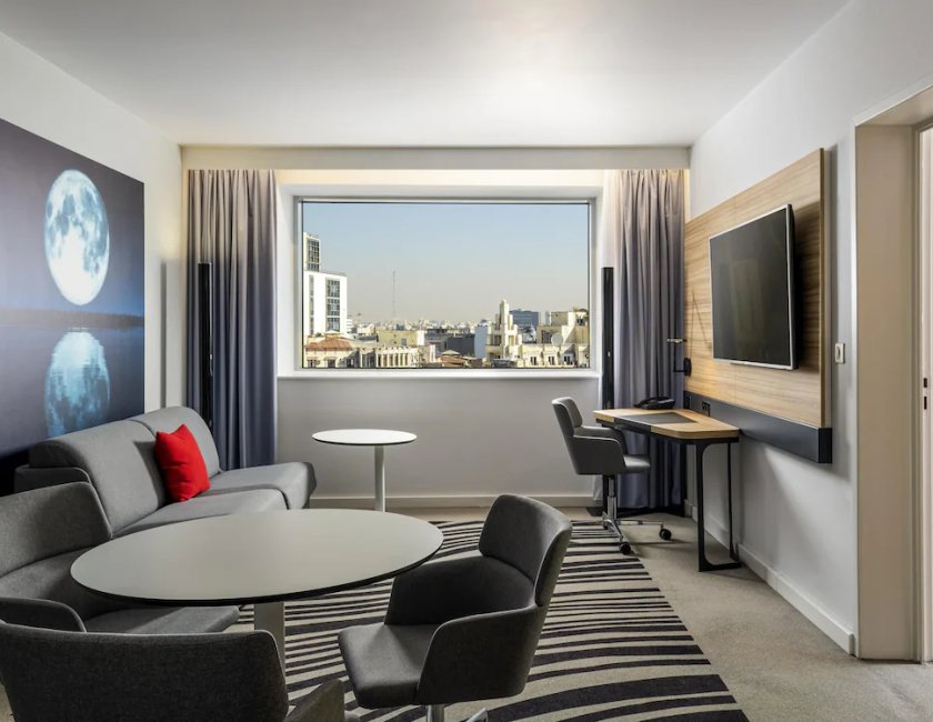 Suite junior, 1 cama doble del hotel Novotel Bucharest City Centre