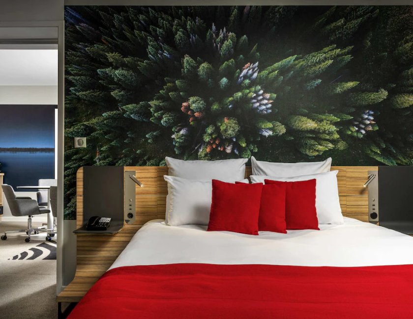 Suite junior, 1 cama doble del hotel Novotel Bucharest City Centre. Foto 3