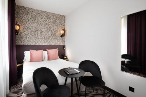 Habitación Doble del hotel Prince Albert Gare de Lyon. Foto 5