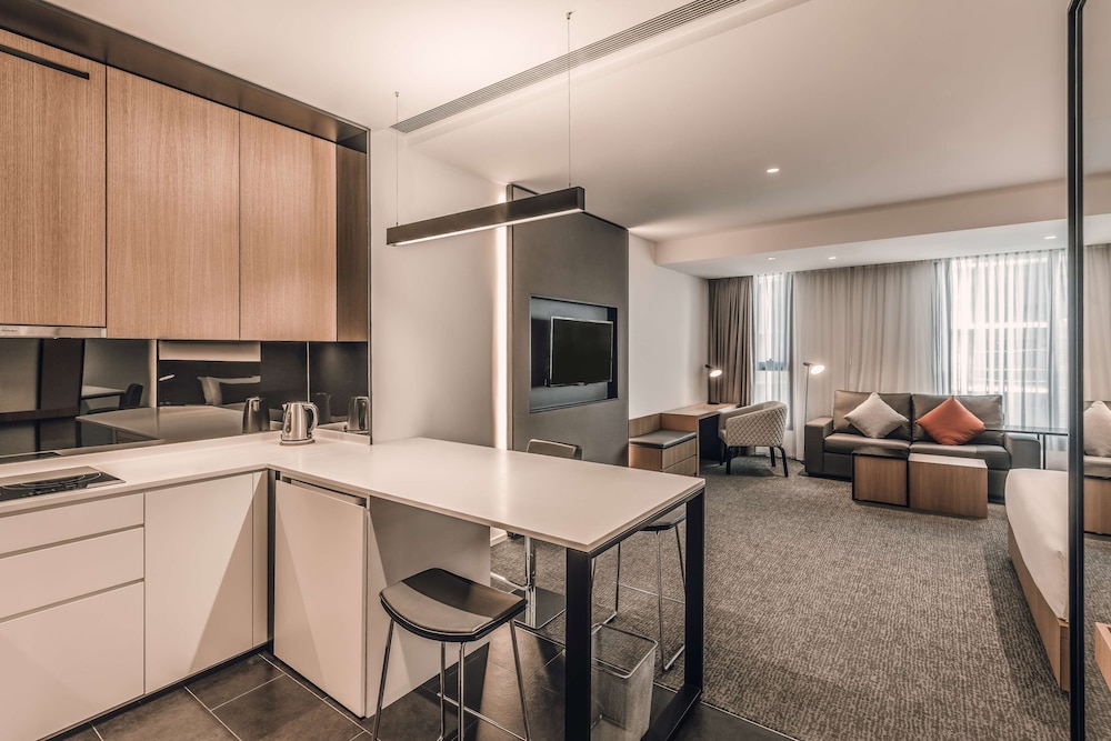 Suite estudio con cama King (con sofá cama) del hotel Hyatt House Kuala Lumpur, Mont Kiara