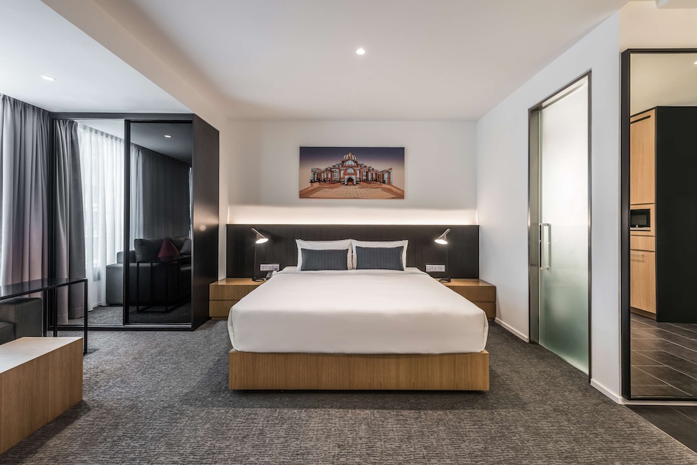 Suite estudio con cama King (con sofá cama) del hotel Hyatt House Kuala Lumpur, Mont Kiara. Foto 1