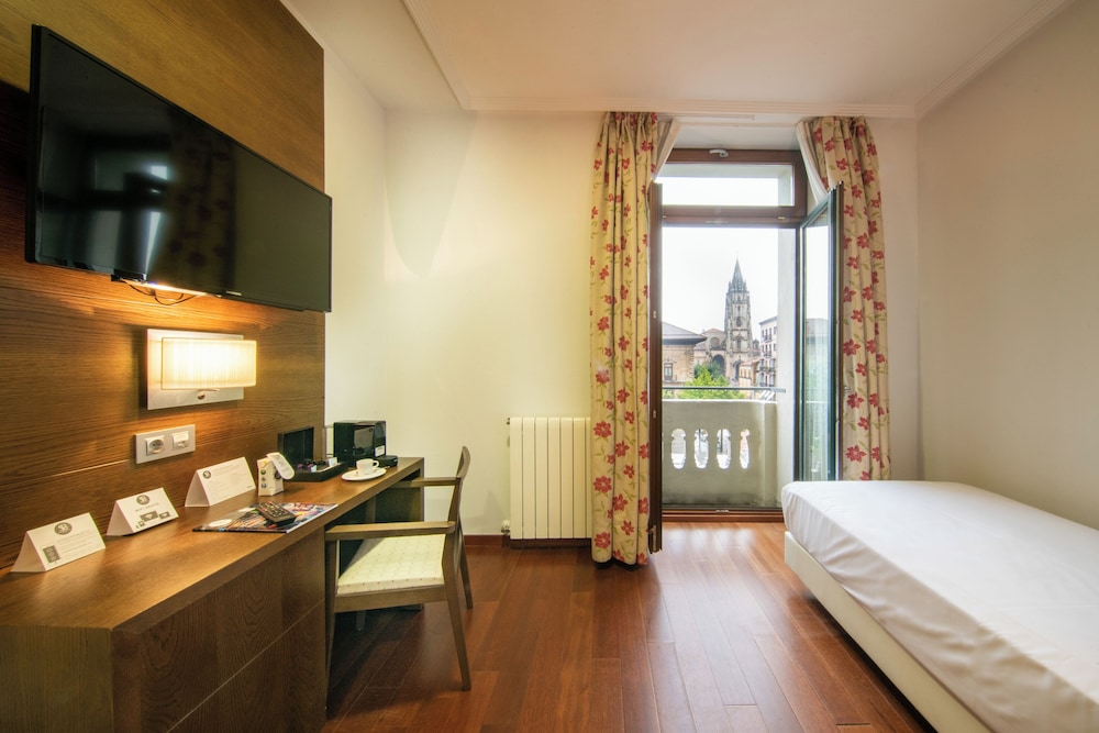 Habitación individual del hotel Soho Boutique Oviedo