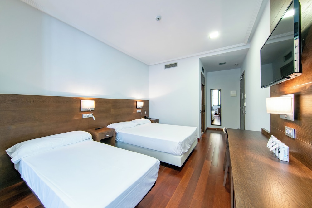 Habitación triple del hotel Soho Boutique Oviedo