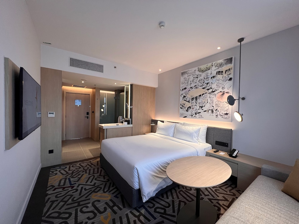 Habitación Deluxe con 1 cama doble del hotel Mercure Kuala Lumpur Glenmarie. Foto 2