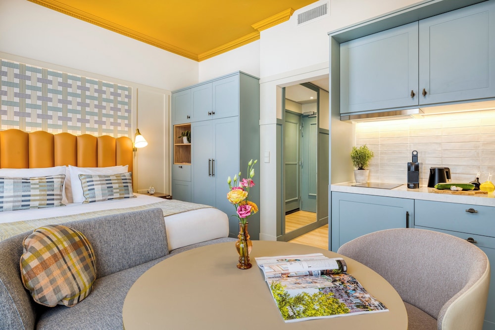 Estudio del hotel Citadines Canal Amsterdam