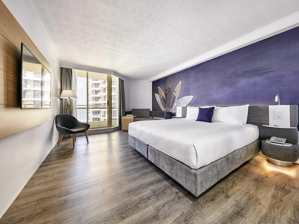 Habitación Deluxe con Vistas al Océano, 1 Cama King del hotel Novotel Surfers Paradise