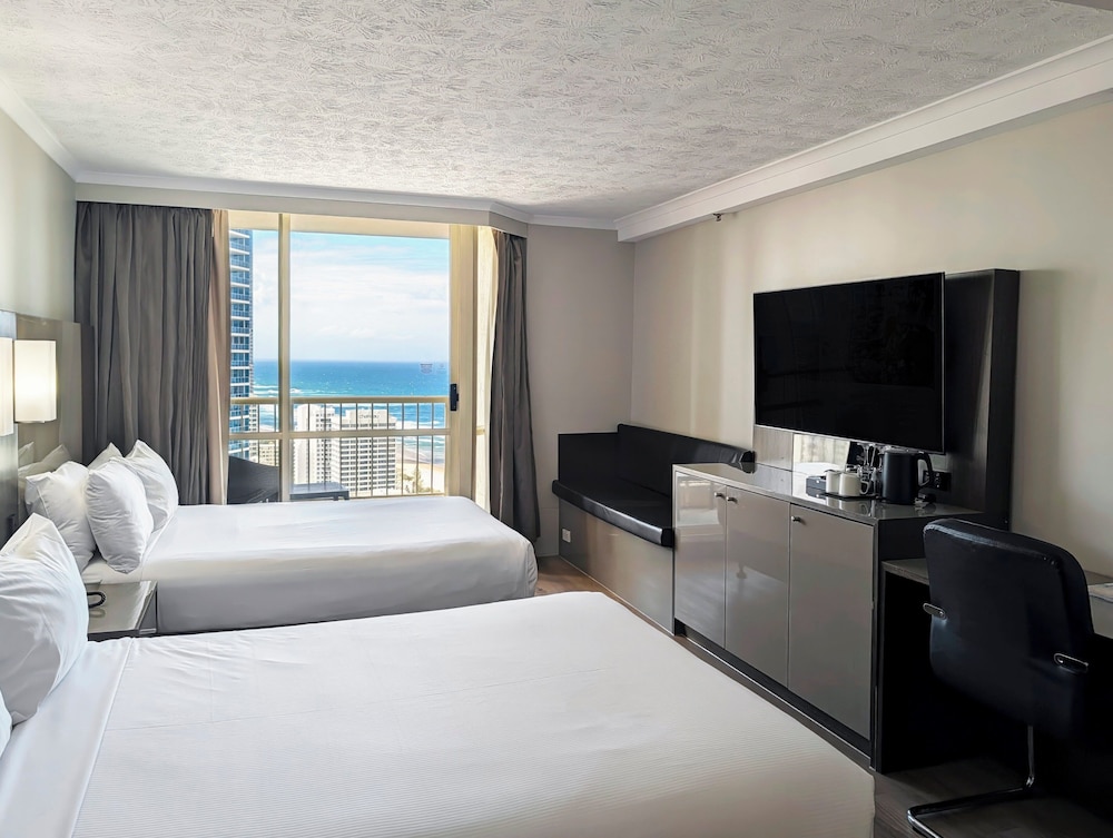 Habitación Superior con Vistas al Océano, 2 Camas Dobles del hotel Novotel Surfers Paradise. Foto 2