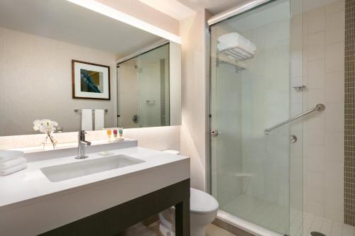 Suite de 1 dormitorio con sofá cama - Cama extragrande del hotel Hyatt Place Fort Lee / George Washington Bridge