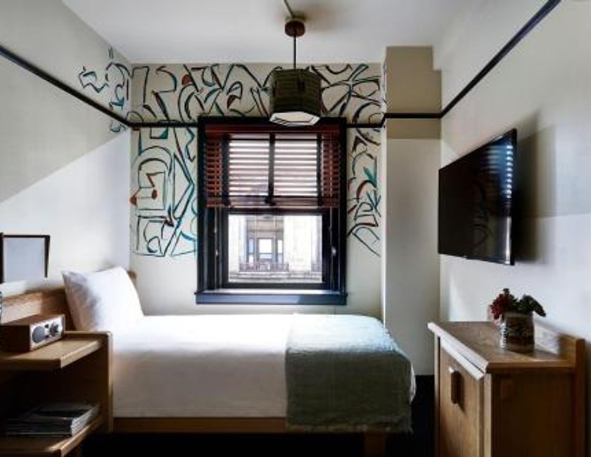 Habitación Individual del hotel Freehand New York. Foto 1