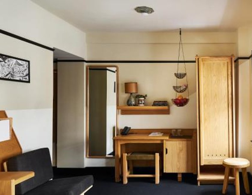 Estudio con cama grande del hotel Freehand New York. Foto 2