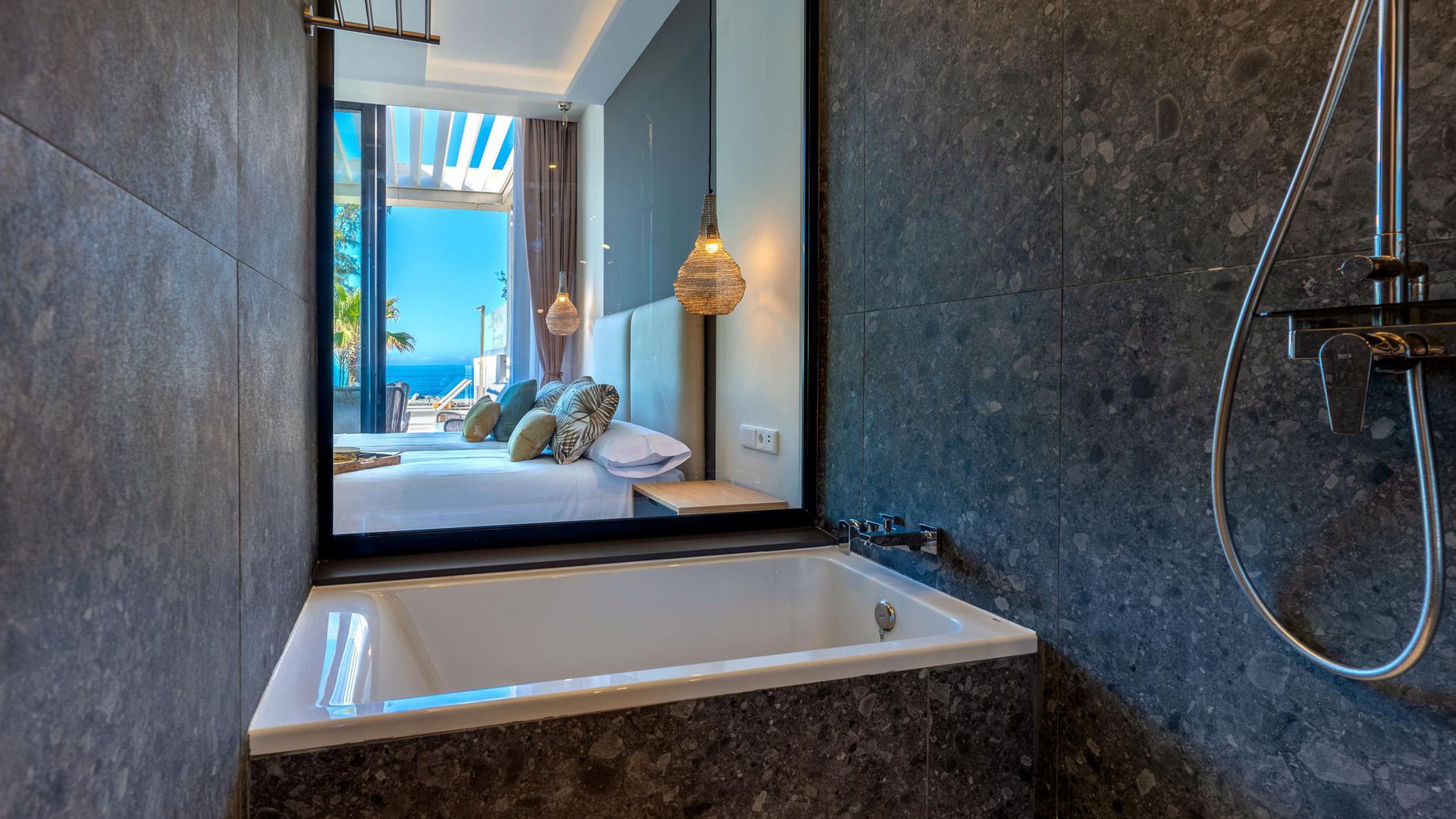 Apartamento Vista Mar 3 habitaciones del hotel Resort Cordial Santa Águeda & Perchel Beach Club