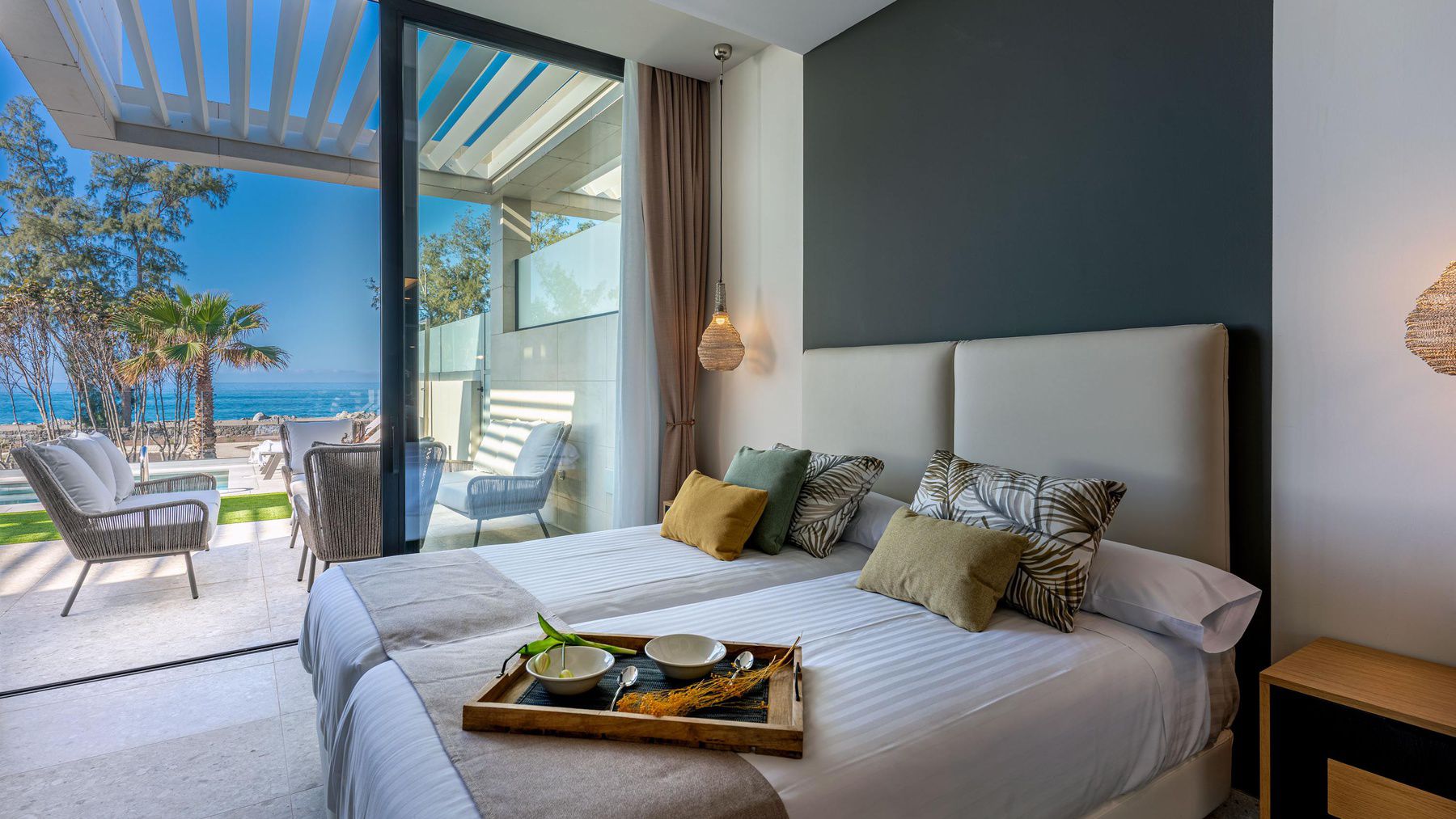 Apartamento Vista Mar 3 habitaciones del hotel Resort Cordial Santa Águeda & Perchel Beach Club. Foto 2