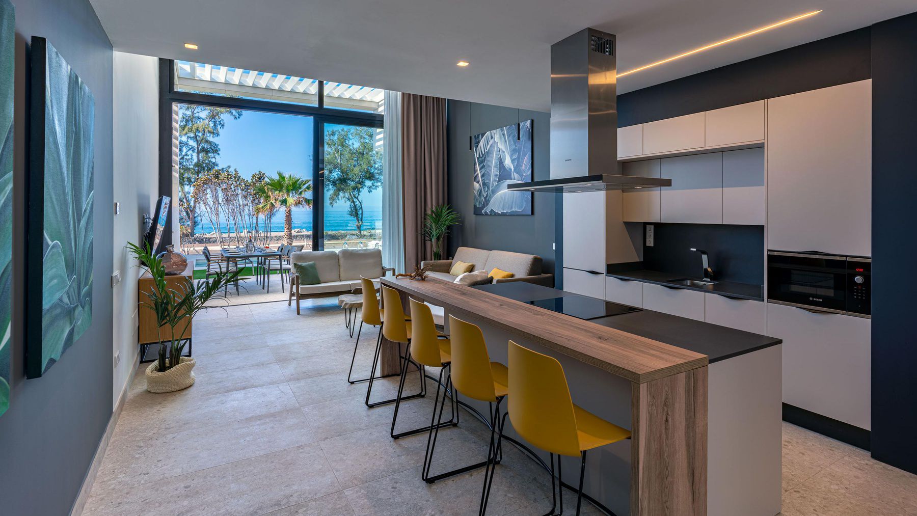 Apartamento Vista Mar 3 habitaciones del hotel Resort Cordial Santa Águeda & Perchel Beach Club. Foto 4