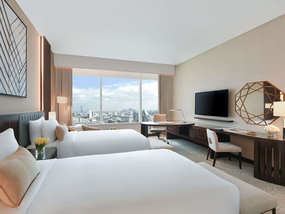 Habitación Deluxe Camas Twin del hotel Sofitel Dubai The Obelisk