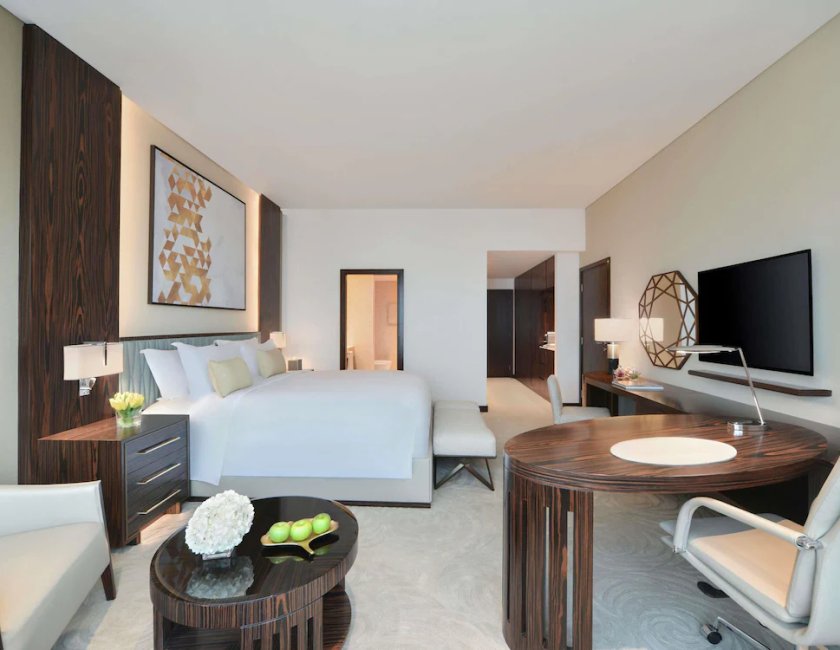 Habitación doble Lujo 1 Cama king Vista ciudad del hotel Sofitel Dubai The Obelisk. Foto 3