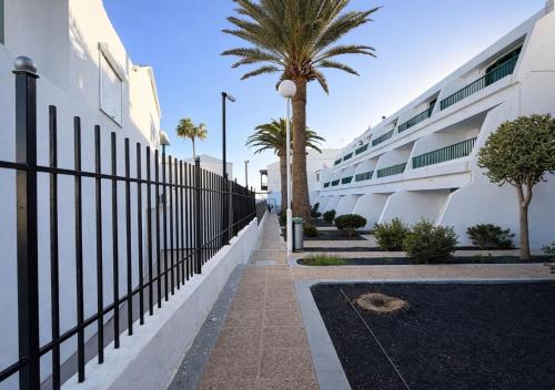 Apartamento Vista Jardin Balcón o Terraza 1 habitación Sofá Cama incluido 2 Camas individuales del hotel La Peñita. Foto 36