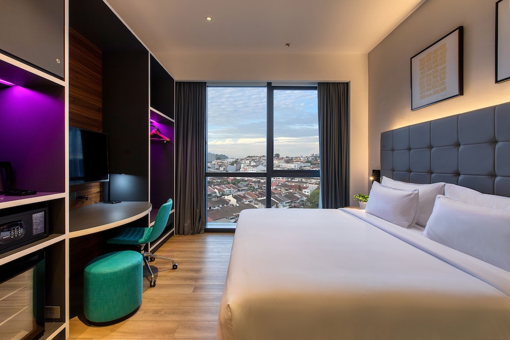 The INNSiDE Room Vista a la Ciudad del hotel Innside by Melia Kuala Lumpur Cheras