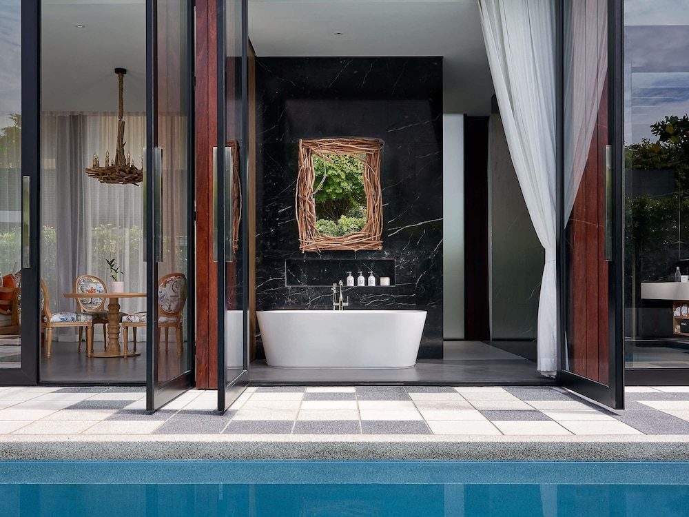 SO POOL VILLA, Un Dormitorio, 1 Cama King, Piscina Privada con Cabana, Diseño SO Nature del hotel So Sofitel Hua Hin. Foto 5