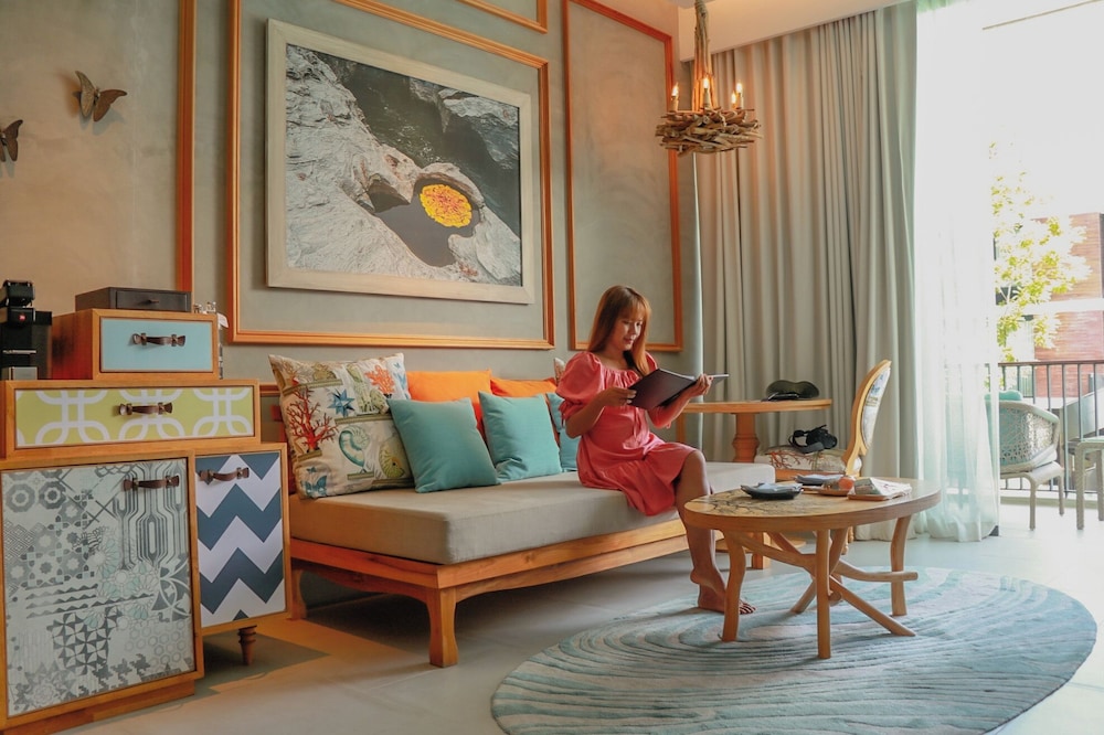 SO STUDIO, 1 Cama King, Vistas a la Piscina, Diseño Abierto, Diseño SO Nature del hotel So Sofitel Hua Hin. Foto 3