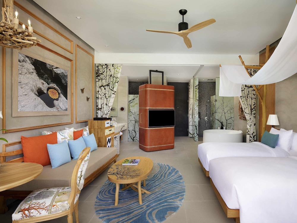 SO STUDIO, 2 Camas Individuales, Vistas a la Piscina, Diseño Abierto, Diseño SO Nature del hotel So Sofitel Hua Hin