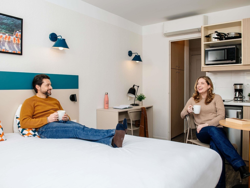 Estudio para dos personas del hotel Aparthotel Adagio Access Marseille Prado Périer. Foto 3