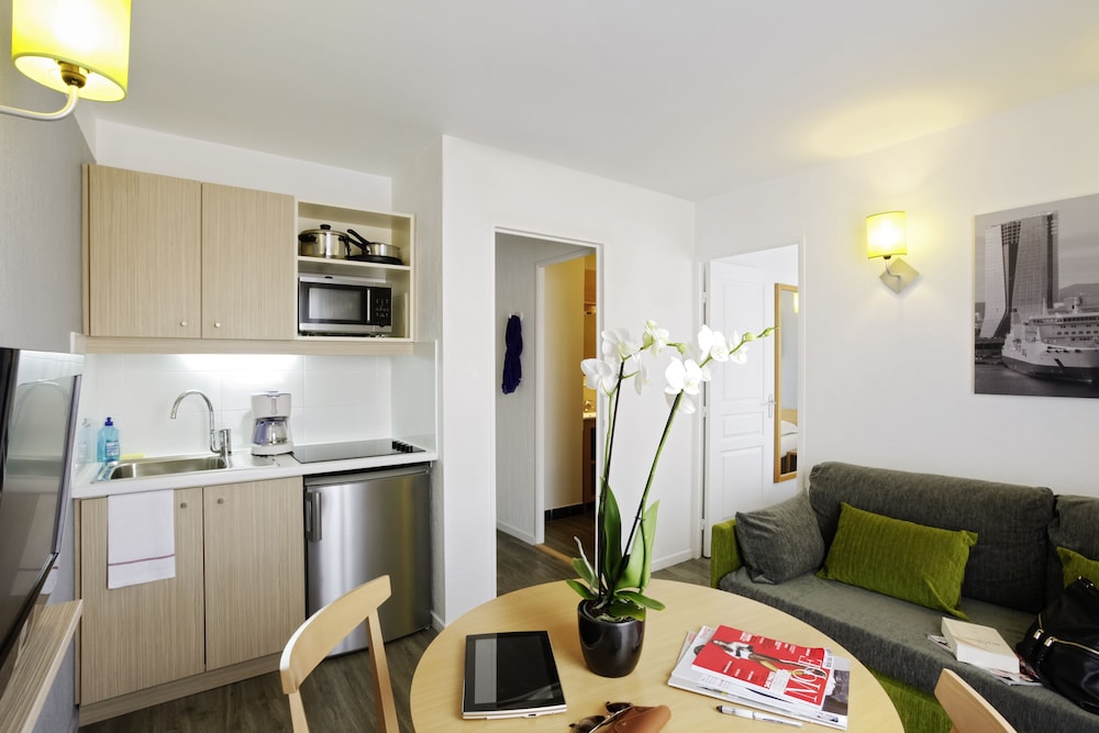 Apartamento de un dormitorio del hotel Aparthotel Adagio Access Marseille Prado Périer. Foto 6