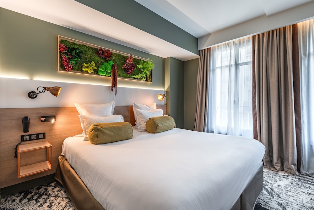 Habitación clásica con 1 cama doble o 2 individuales, bañera del hotel B55