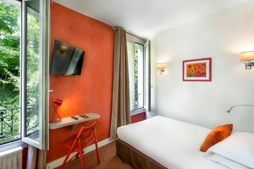 Habitación Individual del hotel Porte De Versailles. Foto 1