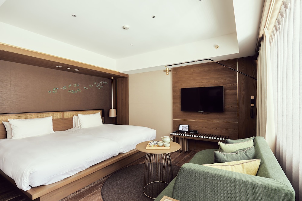 Habitación Deluxe con 2 camas individuales, no fumadores (35sqm) del hotel Good Nature Hotel Kyoto