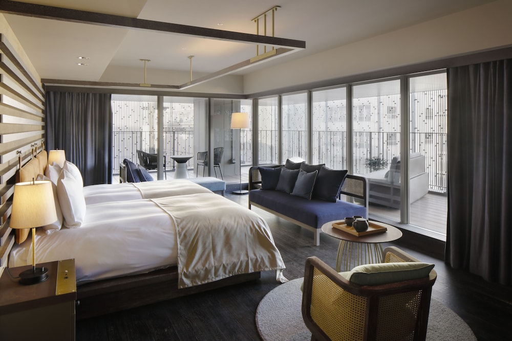Suite, no fumadores (Kawaramachi Terrace, Lounge Access) del hotel Good Nature Hotel Kyoto