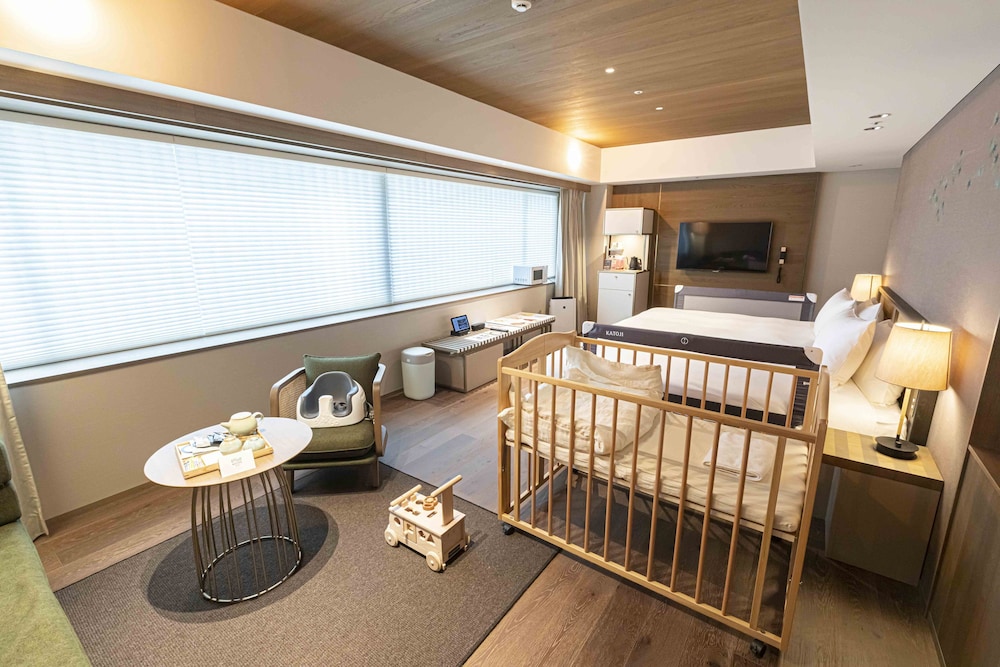 Habitación Deluxe con 2 camas individuales, no fumadores (Welcome Baby, Grand Twin) del hotel Good Nature Hotel Kyoto