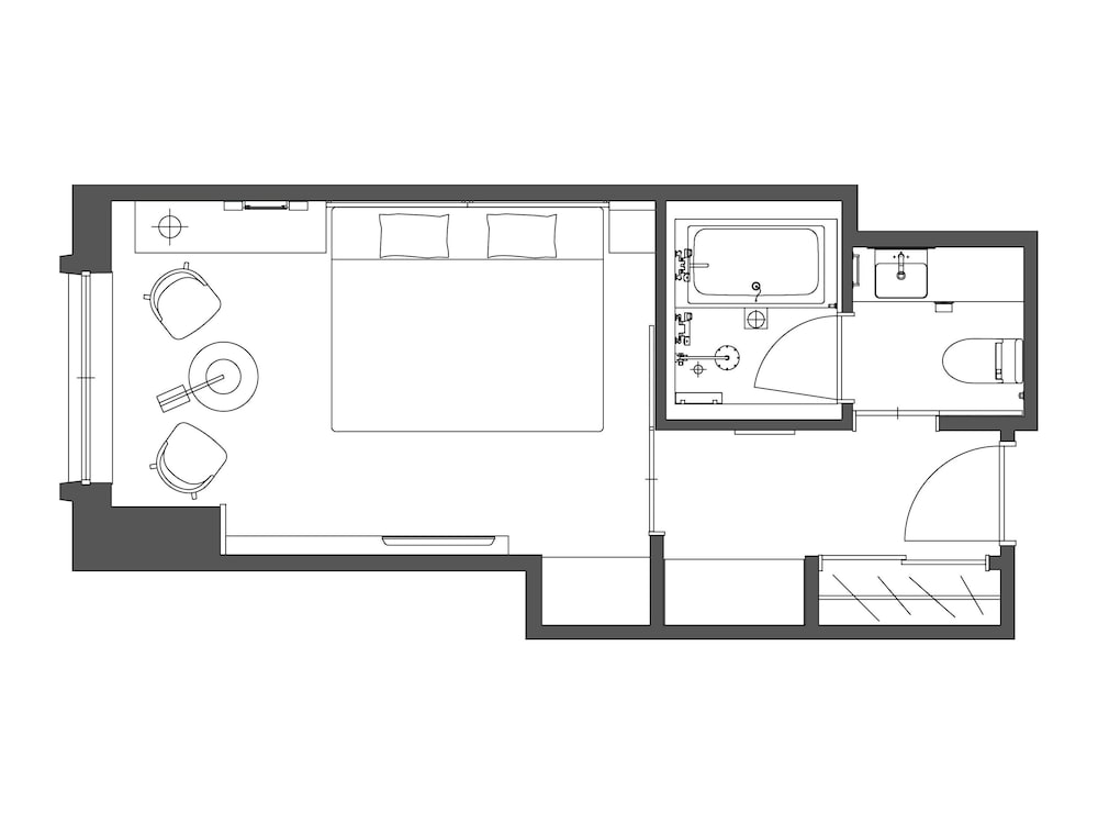 Habitación superior (King, 28.4 sqm) del hotel The Royal Park Iconic Osaka Midosuji. Foto 1